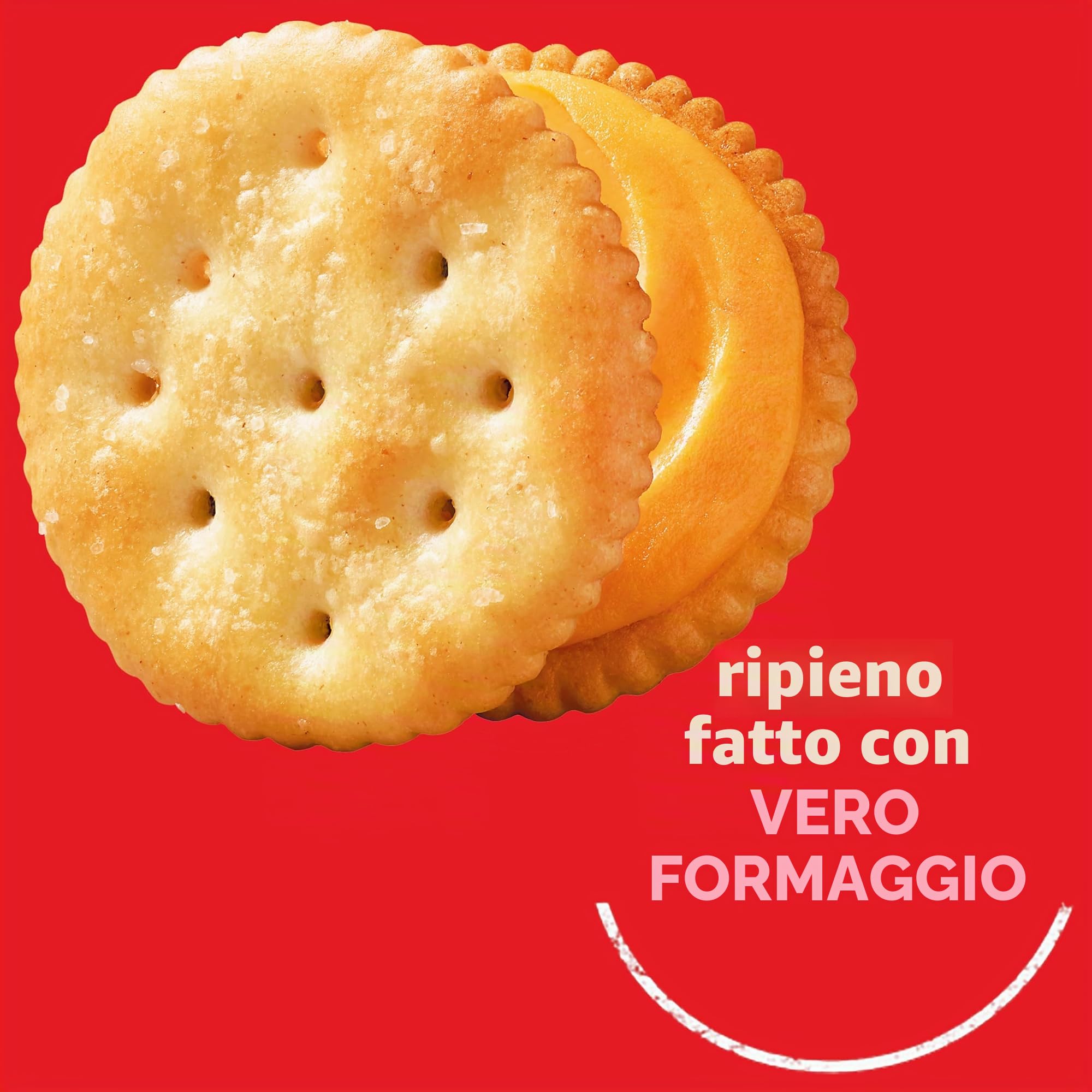 RITZ Cracker per panini al formaggio, snack per il pranzo, 20 confezioni