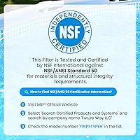 Vista 4 de Future Way Paquete de 6 cartuchos de filtro de piscina tipo H de repuesto para bomba de filtro Intex 330 GPH para piscinas sobre el suelo