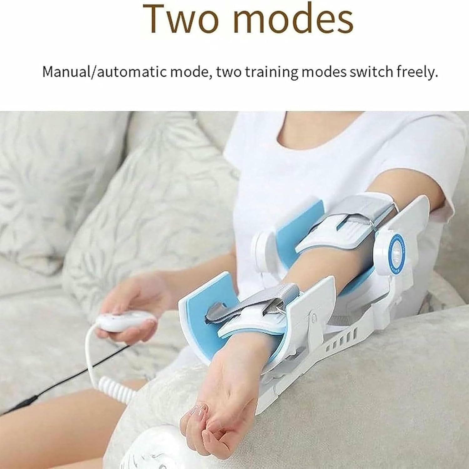 Electric Elbow Joint Rehabilitation Device, for Stroke Hemiplegia Patients Upper Limb Rehabilitation Flexion and Extension Trainer Elbow Protector