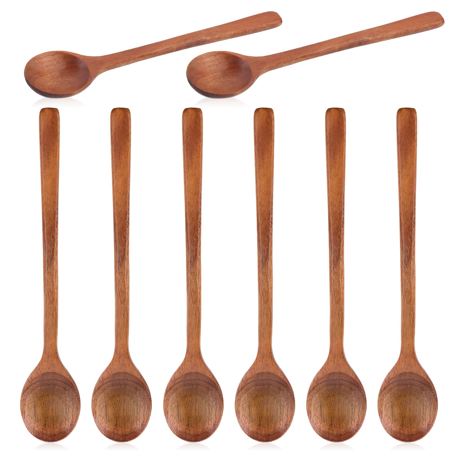 Cuillères à Dessert en Bois pour des Matins Doux et Sucrés