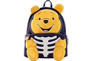 Loungefly Disney Winnie The Pooh Skeleton Costume Mini-Backpack: The Perfect Halloween Accessory!