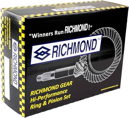 Vista 13 de Richmond Gear 69-0057-1 Juego de engranajes de piñón y anillo - relación 5.13 - Compatible con diferencial estándar Dana 60 - Acero 8620 resistente