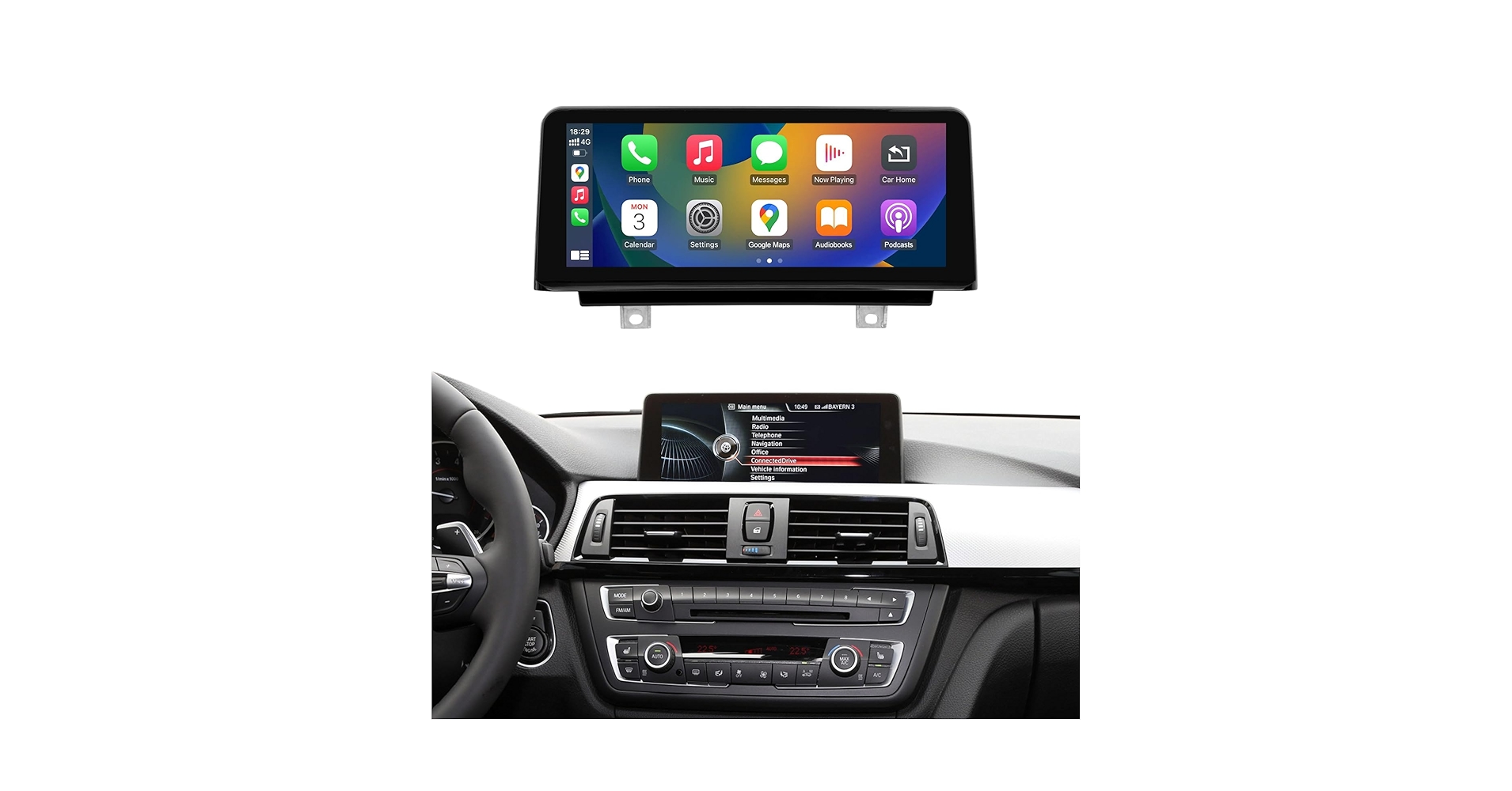 BMW NBT CarPlay Android Auto ID3 第3世代 新品 Amazon.com: 12.3 inch Car Multimedia Player for BMW NBT 3 4