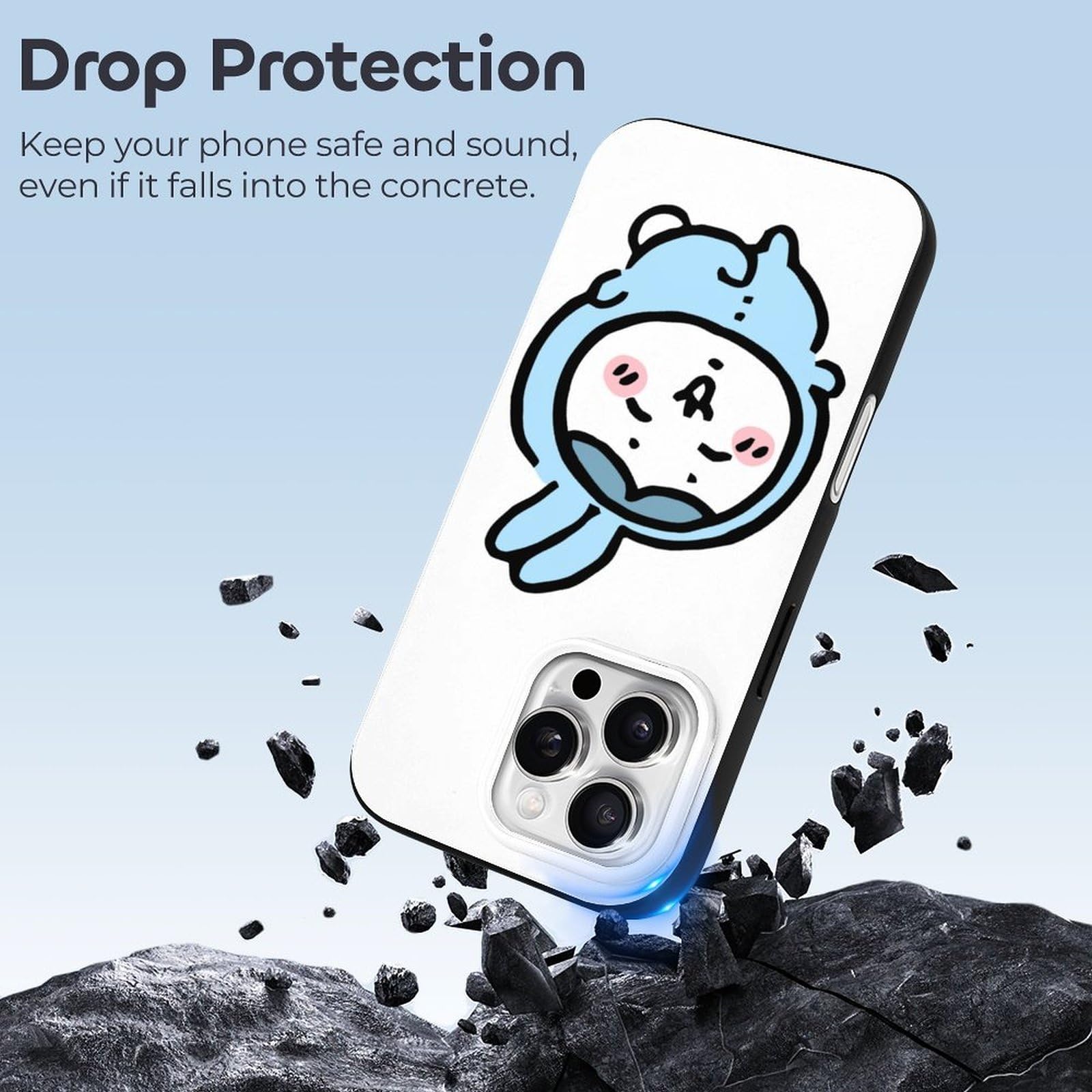 Amazon.co.jp: iPhone16Pro ケース ちいかわ ハチワレ TPUカバー  