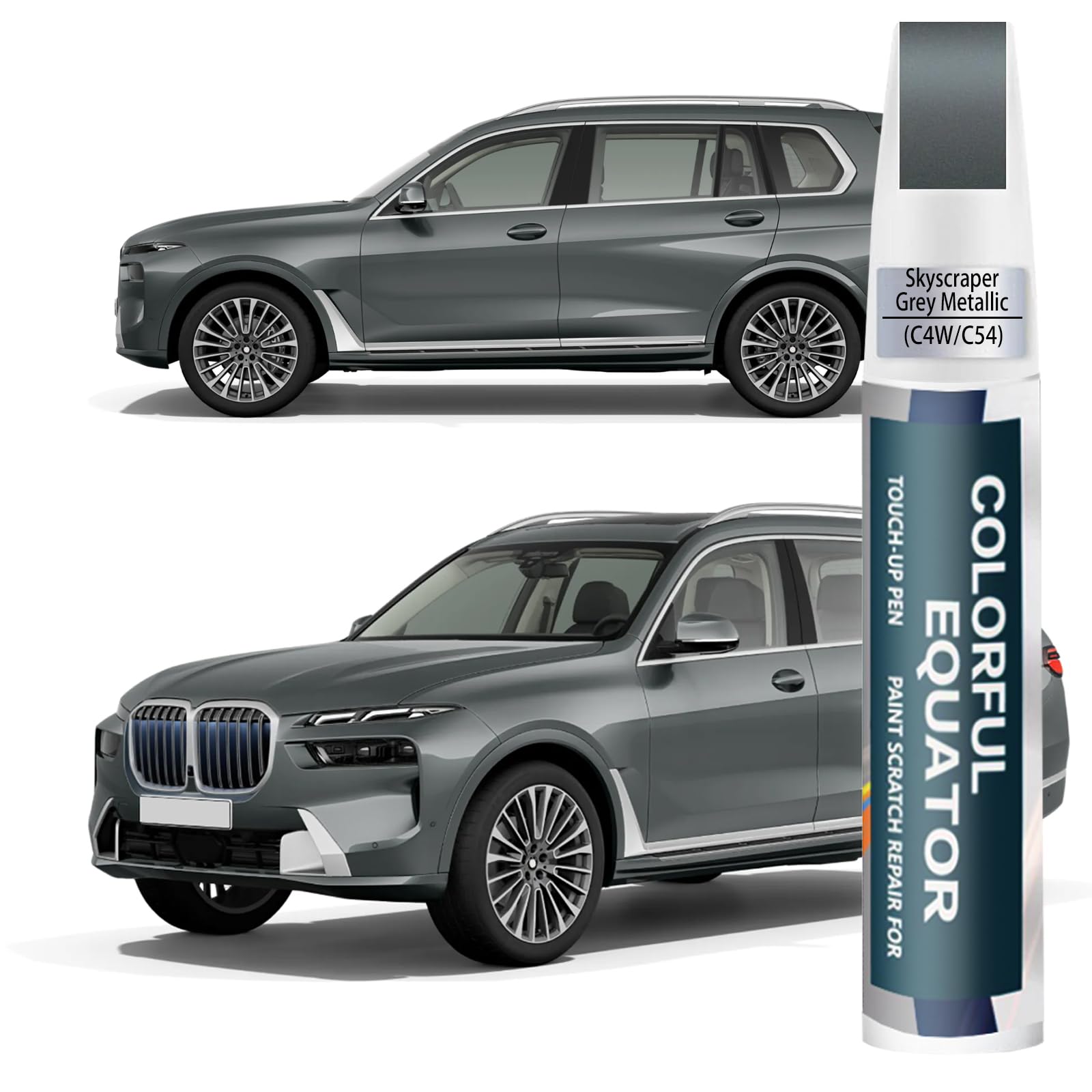 Skyscraper Grey Metallic(C4W/C54) Touch Up Paint for BMW, Car