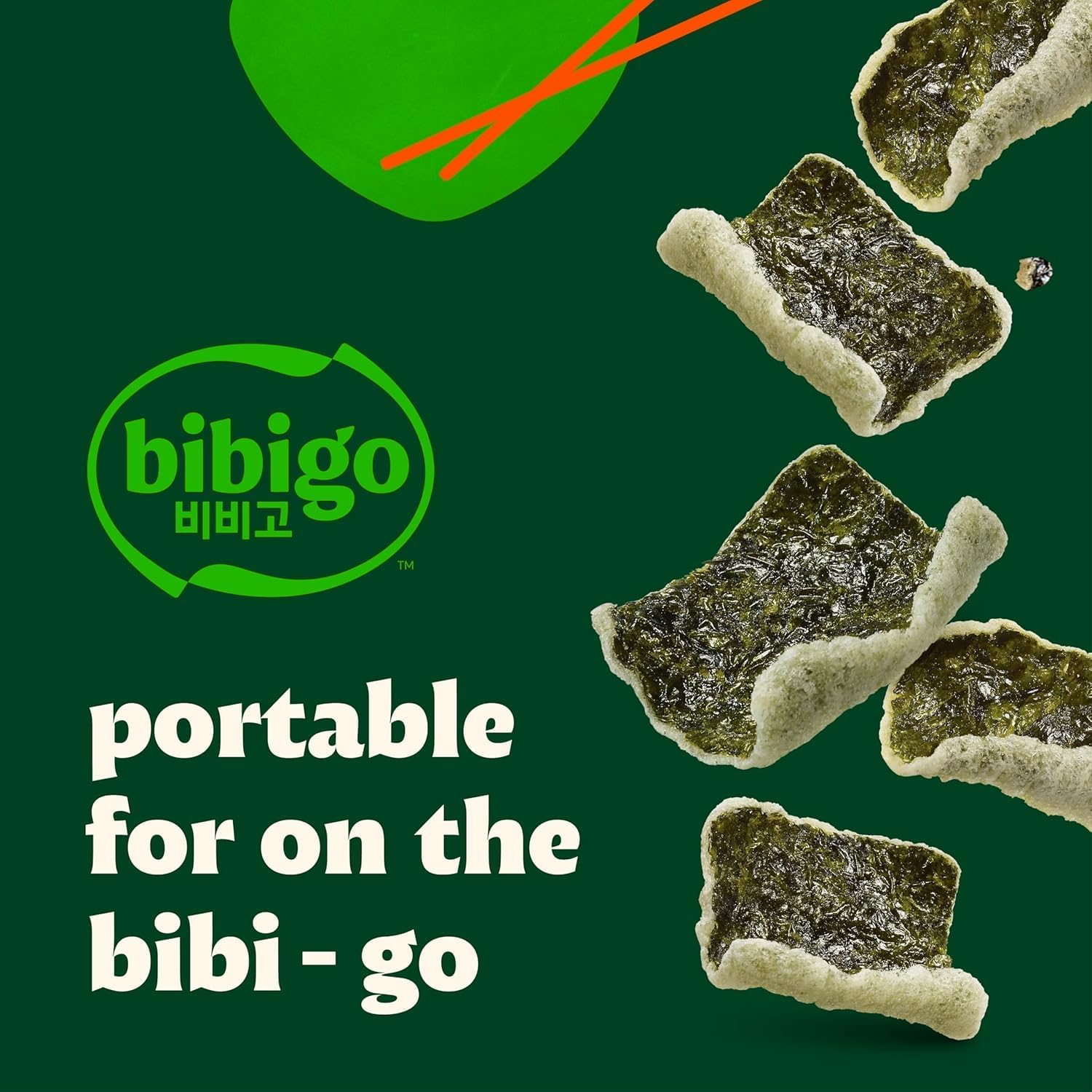 Bibigo Seaweed Chips, 1.41 Ounce