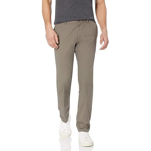 Amazon Essentials Men's Slim-Fit Wrinkle-Resistant Flat-Front Chino Pant