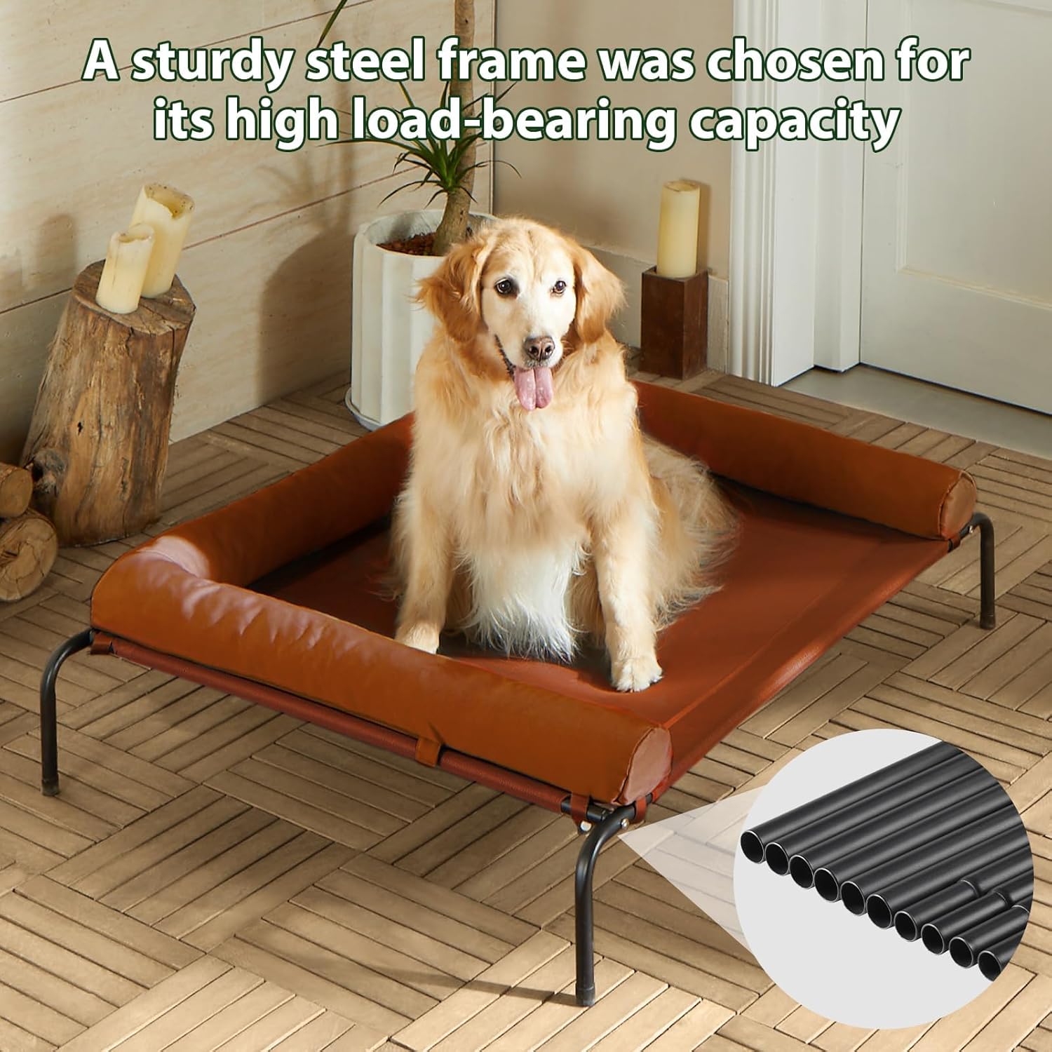 Stay Cool and Comfy: RRPETHOME Elevated Dog Bed Review