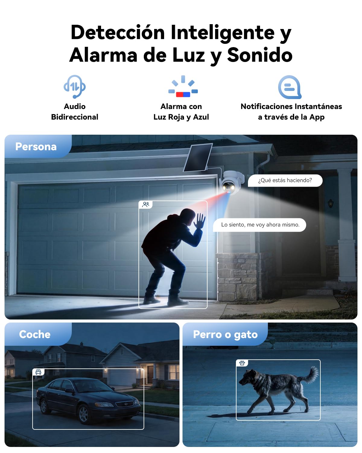 Imou 4K 8MP 4G LTE Camara Vigilancia Wifi Exterior, Panel Solar de 8W, Batería de 15000mAh, Grabación AOV 24/7, Detección de Personas/Animales/Vehículos, Visión Nocturna en Color, IP66, 32GB incluidos