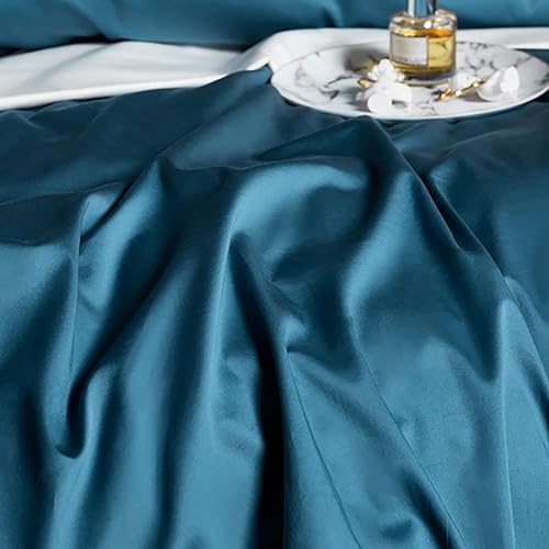 Miniatura 5 de ErZhuiZi Juego de funda de edredón de 4 piezas tamaño King, funda de edredón de tamaño doble, 1 funda de edredón, 1 sábana y 2 fundas de almohada