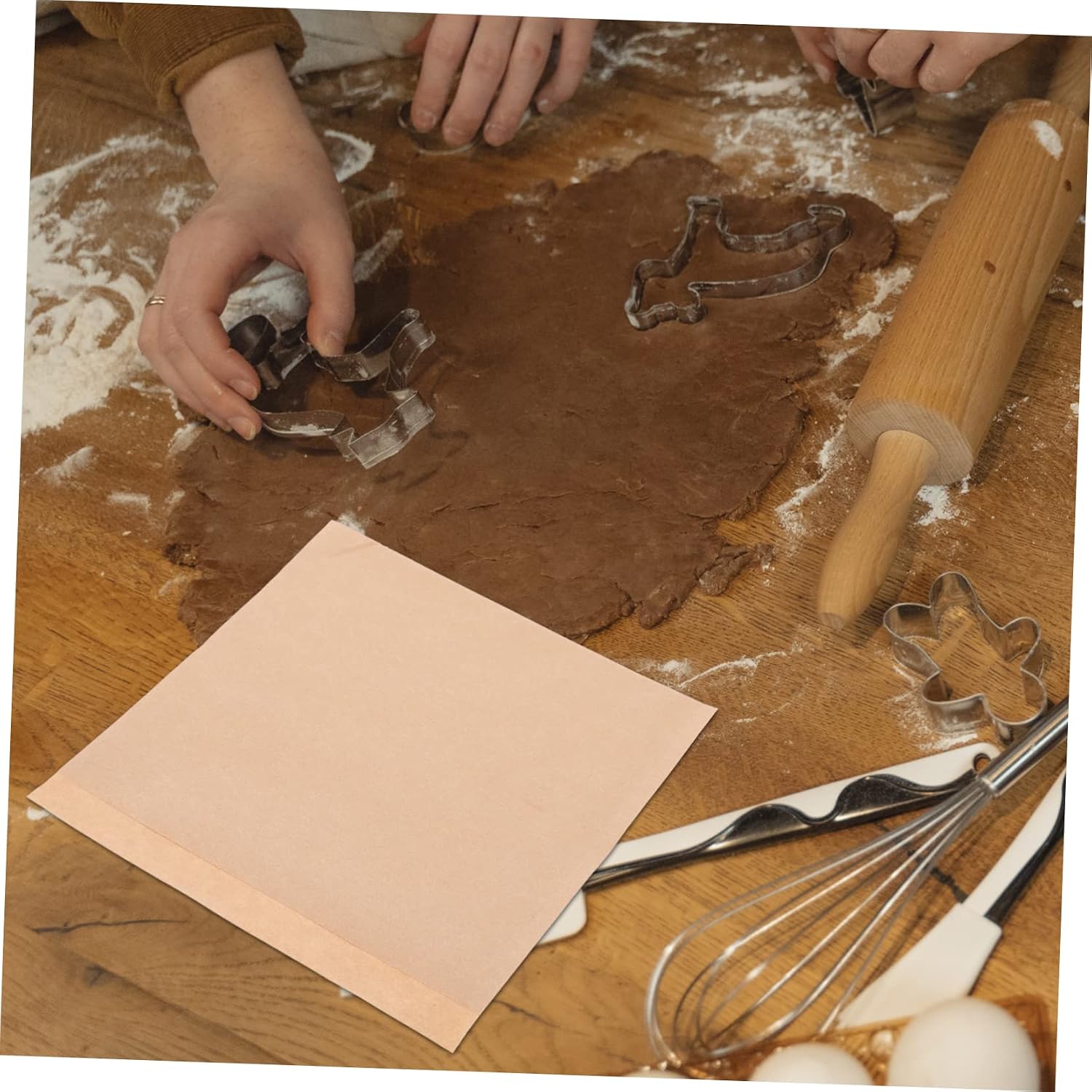 Didiseaon 500pcs Kraft Paper Bag Snack Baggies Point Paper Bags for Bread Donuts