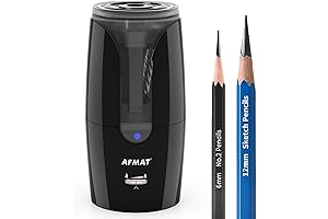 afmat Long Point Electric Pencil Sharpener