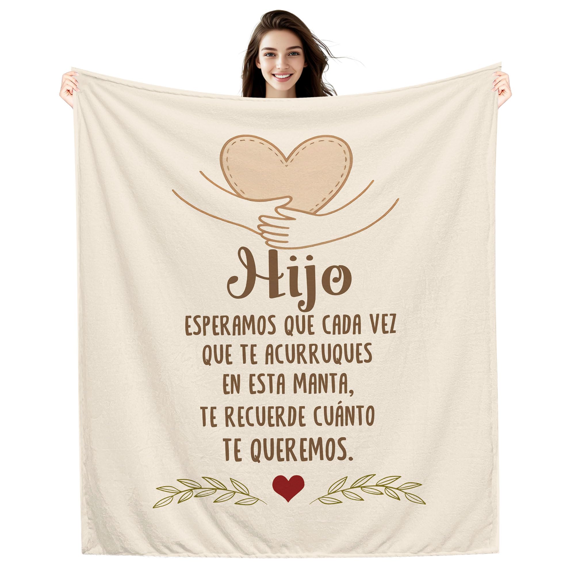 Amorea A mi Abuela Espero Que Cada Vez Que te acurruques en Esta Manta te recuerde cuánto te Quiero Ideas para Regalos Manta para la Abuela Cumpleaños Día de la Madre — view 37