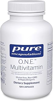 Once Daily Multivitamin with Antioxidant Complex Metafolin, CoQ10, and Lutein (120 Capsules)