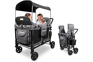 W4 Odyssey Stroller Wagon: Exceptional Quad Stroller for Family Adventures