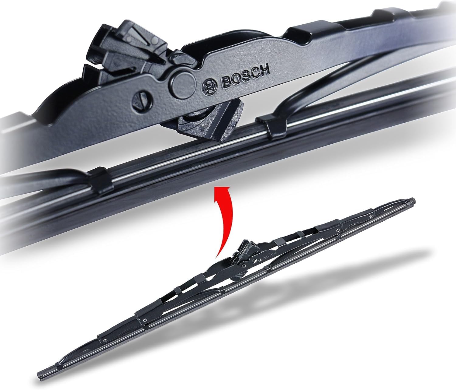 Bosch Tekli Eco Silecek 35-70 cm Arası Seçenekli (SİYAH, 34, Santimetre)