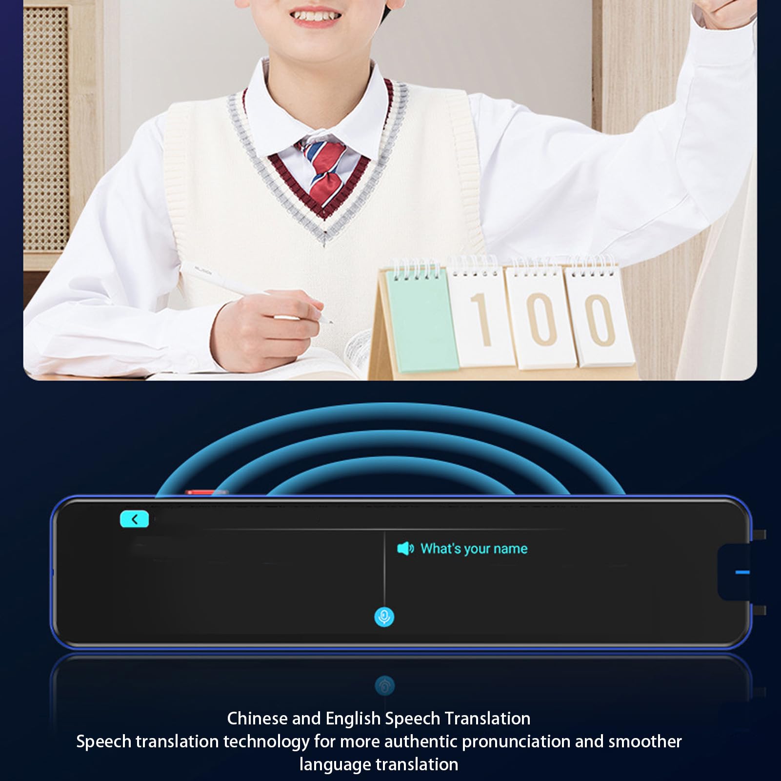 SEAFRONT Smart Scanreading Penne di Lingua Straniera Traduttori di Linguaggio Touch Screen Traduttore Scanner per Studenti D'affari