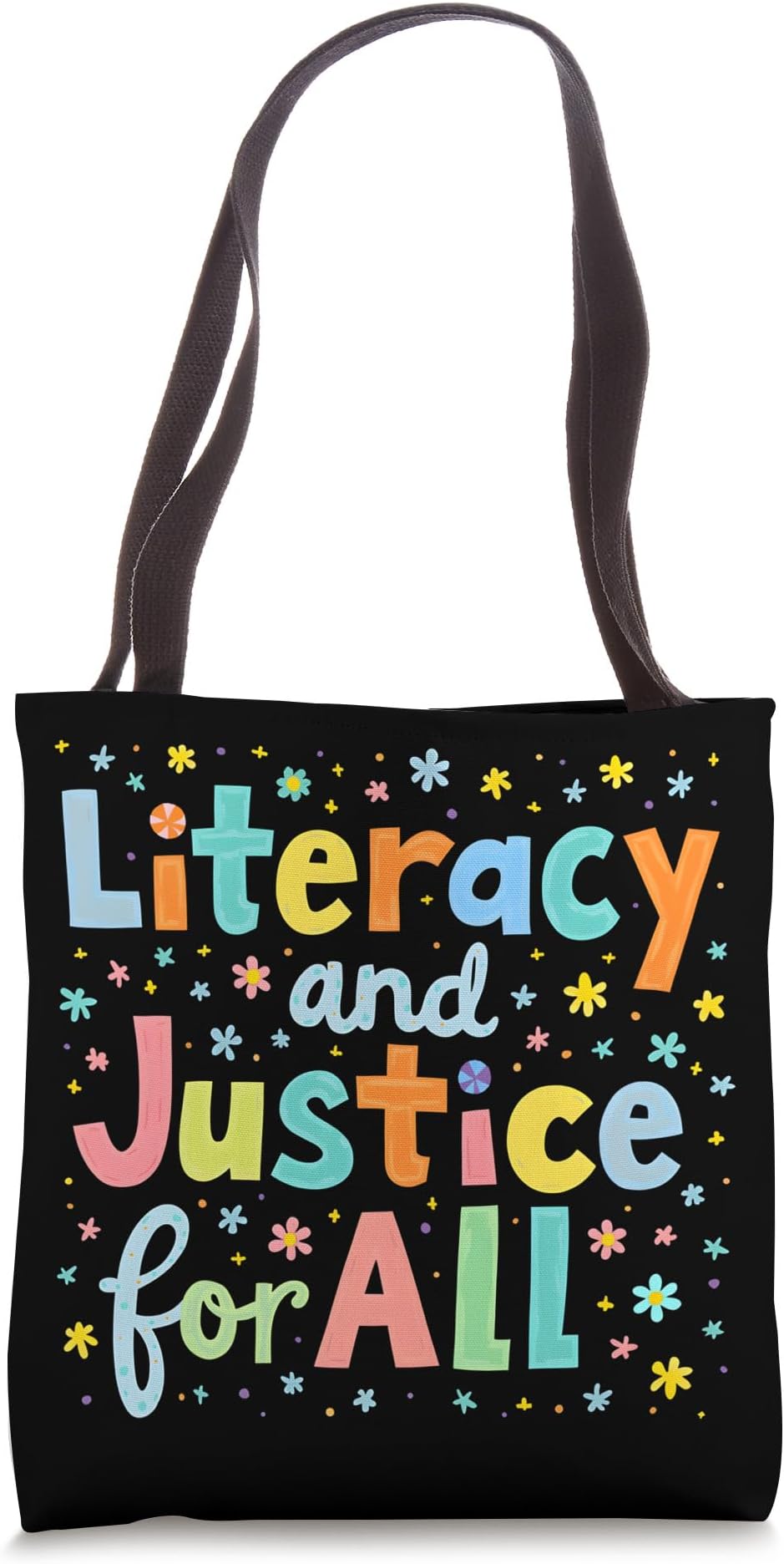 Literacy And Justice For All Protect Banned Books Library Tote Bag