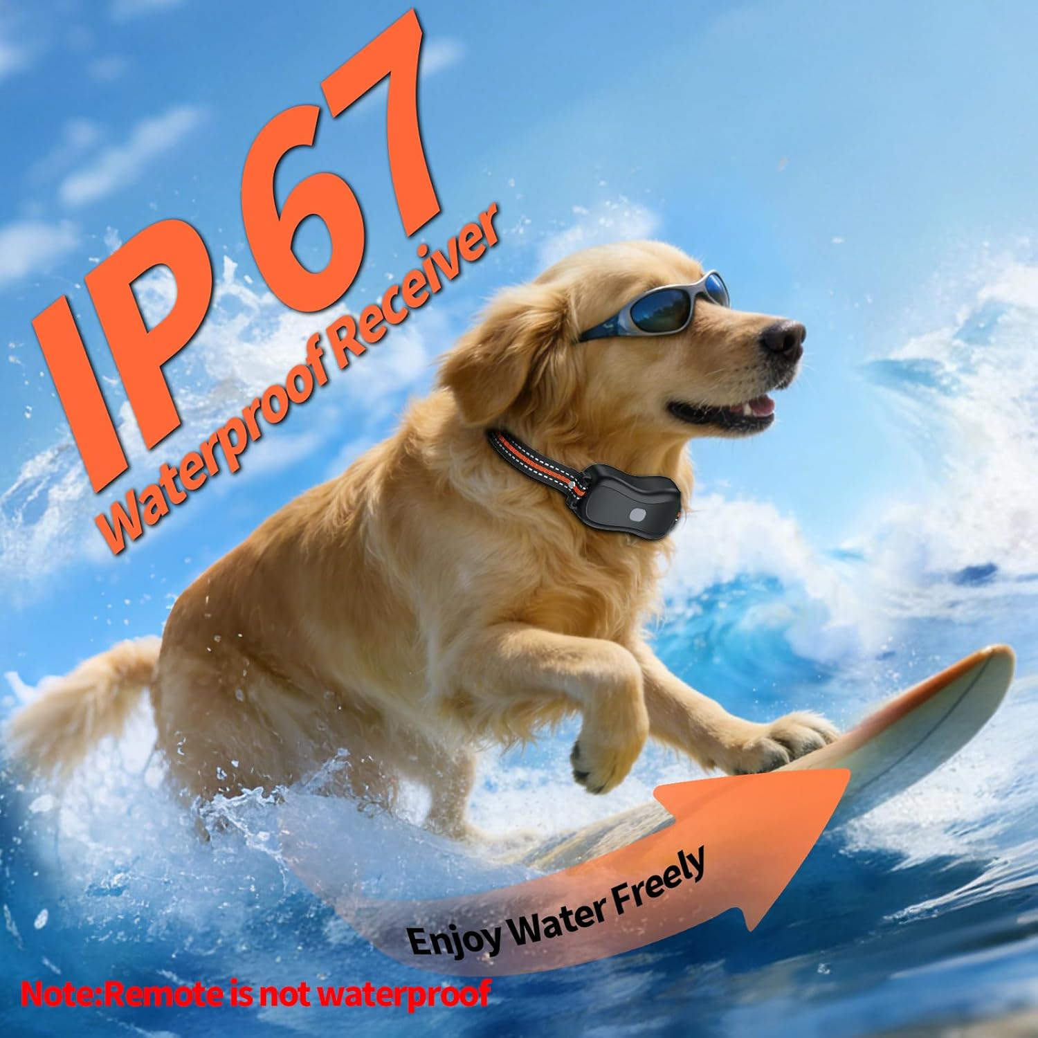 Shock Collar for Dogs 2 Pack, 4000FT IP67 Waterproof 2 Dog Training Collar 4 Training Modes, Shock Collar with Remote Control for Dogs with Light, E Collars for Small Medium Large Dogs (5–150Lbs)