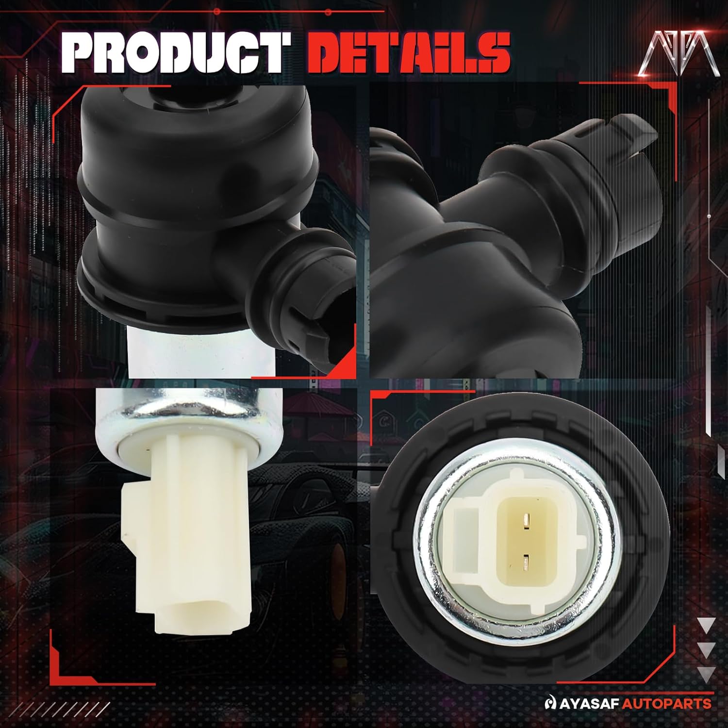 MAYASAF 911-104 Vapor Canister Vent Solenoid Valve for Ford Expedition 2003-2004, Explorer 2002-2003, F-150 Heritage 2004, F-150 2000-2003, for Lincoln Navigator 2003-2004, for Mercury Mountaineer