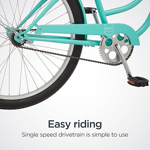 Miniatura 106 de Schwinn Mikko Adult Beach Cruiser Bike Azul marino