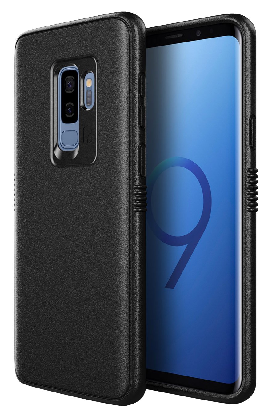 Samsung Galaxy S9 Plus Patchworks Mono Grip Case Cover (Black)