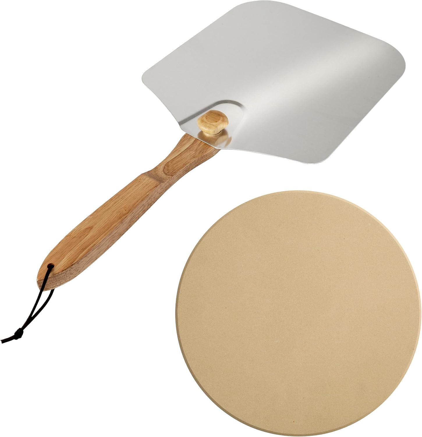 Old Stone Pizza Kitchen Pizza Stone and Pizza Peel Set