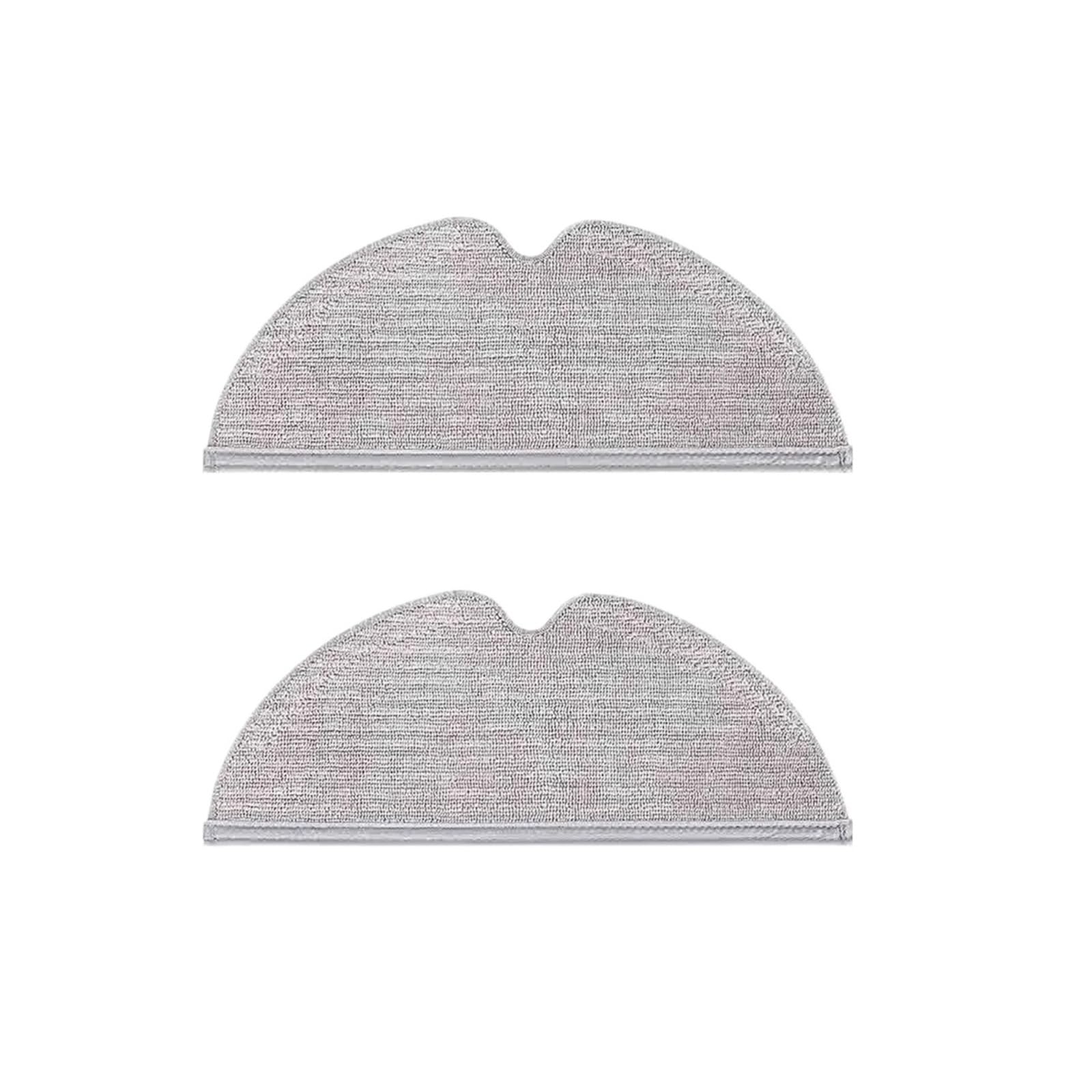 Xymurvvd 2Pcs Mop Pad Water Tank Mop Cloth, Compatible For Xiaomi，1C Stytj01zhm 1T Stytj02zhm Even Water Output Robot Vacuum Cleaner Spare Parts(2Pcs Mop Pad)