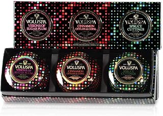 Voluspa Mini Tin Gift Set
