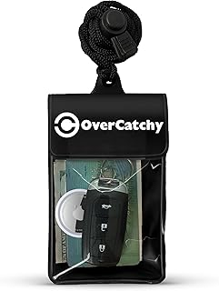 Waterproof Car Key FOB Case Floating Wallet Pouch for Remote Key ID Credit Card Cash Money AirTag Dry Bag Holder (Black)