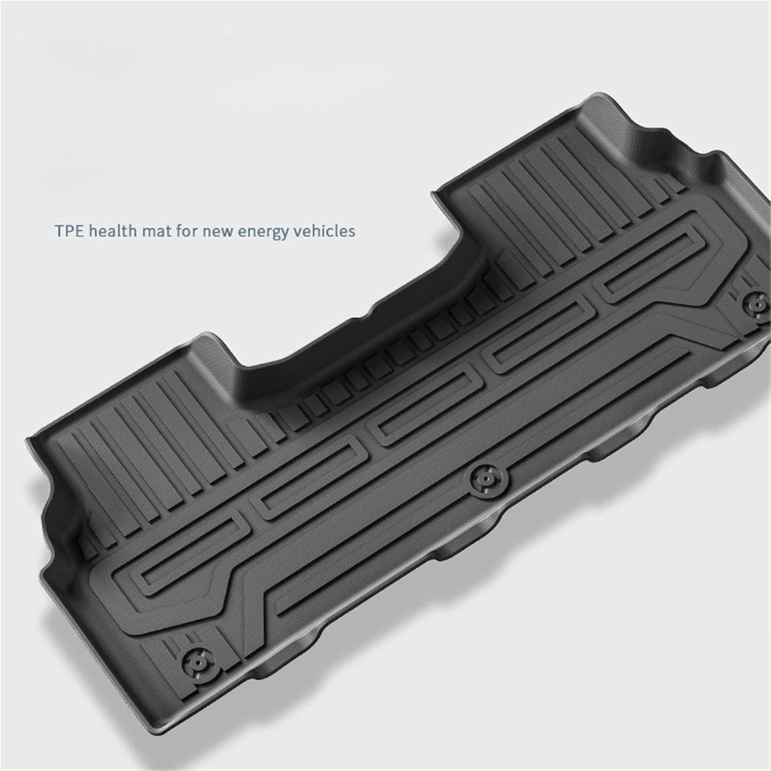 for Beijing BJ30 2025 2024 Car Floor Mats Cargo Liner Trunk Pad TPE 3D Foot Mat Waterproof Odorless Tray Accessories Black(Double 9PCS)