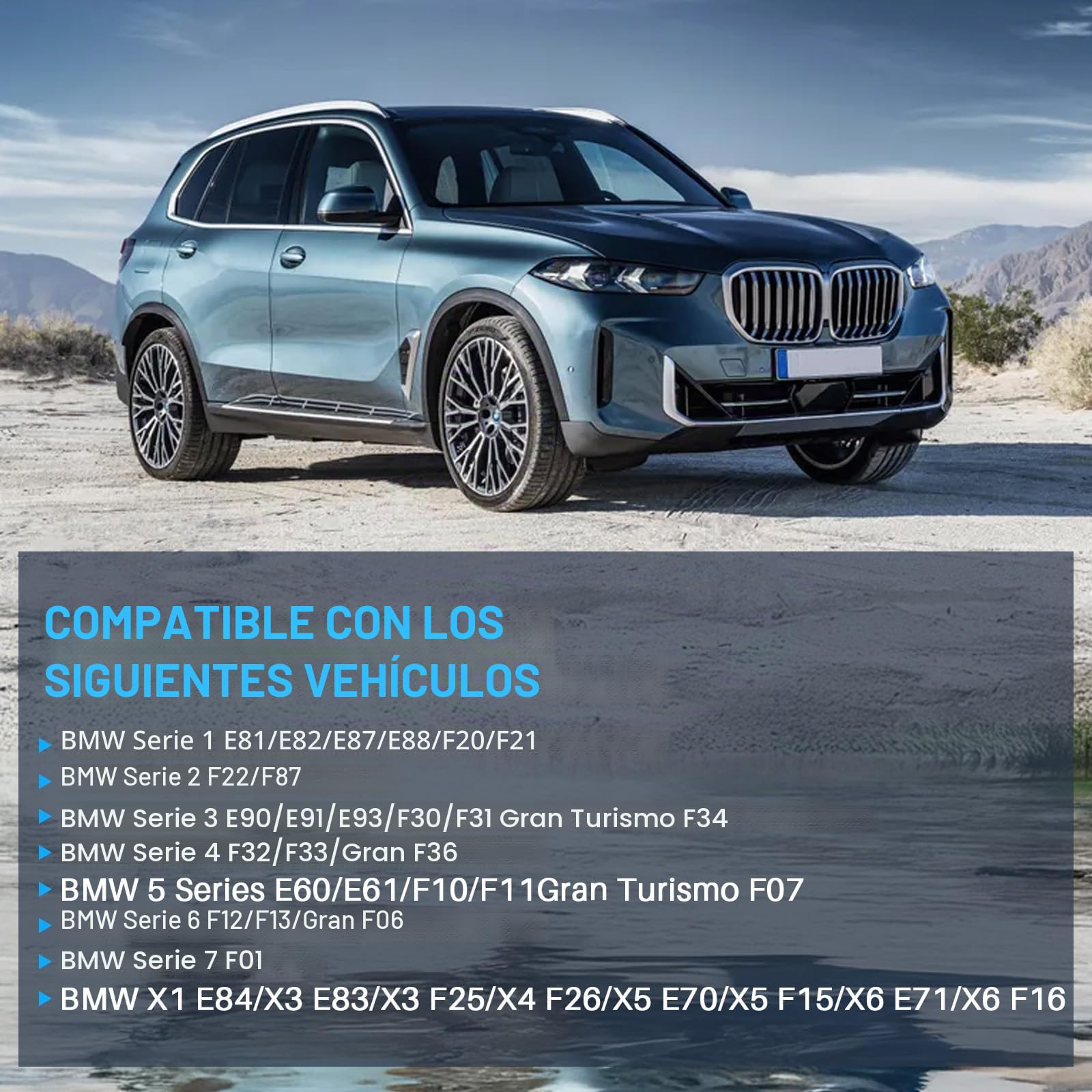 Reemplazo de válvula EGR para E60 E61 E70 E72 E81 E82 E83 E84 E90 E91 E92 E93 X1 X3 X5 X6 N47 N57 Accesorio para coche Números de pieza: 11717805447 11717810871