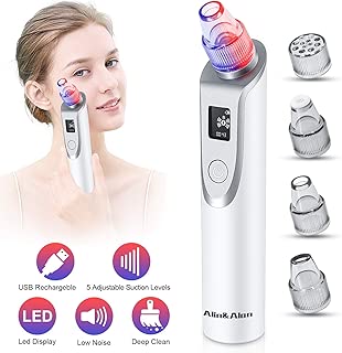 Blackhead Remover Vacuum - Pore Cleaner Electric Blackhead Suction Facial Comedo Acne Extractor Tool for Women & Men(02) - coolthings.us
