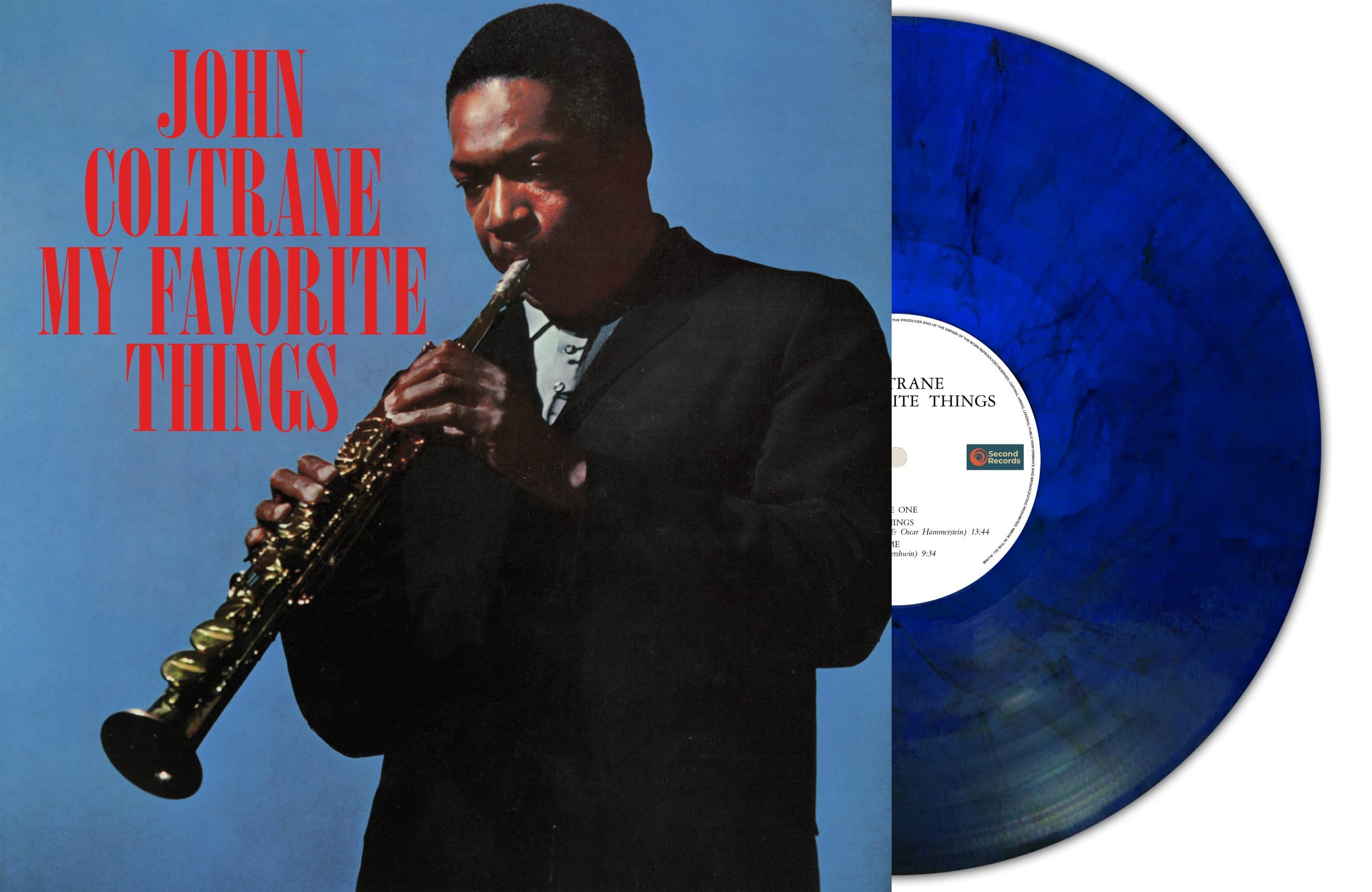 JOHN COLTRANE - My Favorite Things (Blue Marble Vinyl)
