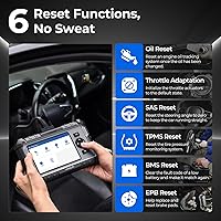 Vista 4 de TOPDON AD500 Escáner OBD2 Lector de Código de Coche Herramienta de Escaneo, Herramienta de Diagnóstico de Transmisión ABS SRS del Motor, Escáner