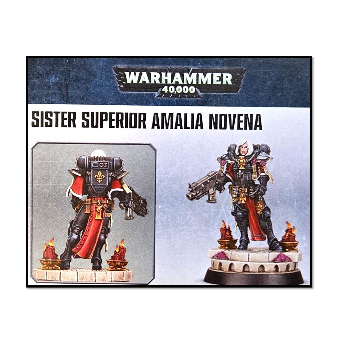 Amazon | Warhammer 40,000 Adepta Sororitas Sister Superior Amalia Amazon | Warhammer 40,000 Adepta Sororitas Sister Superior Amalia