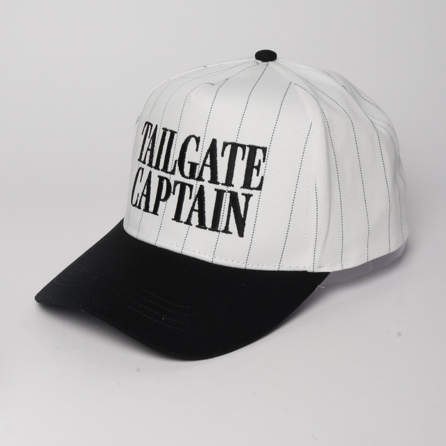MIRMARU Game Day Theme Embroidered Two-Tone 5 Panel Trucker at Adjustable Snapback Cap for Men and Women. image 2