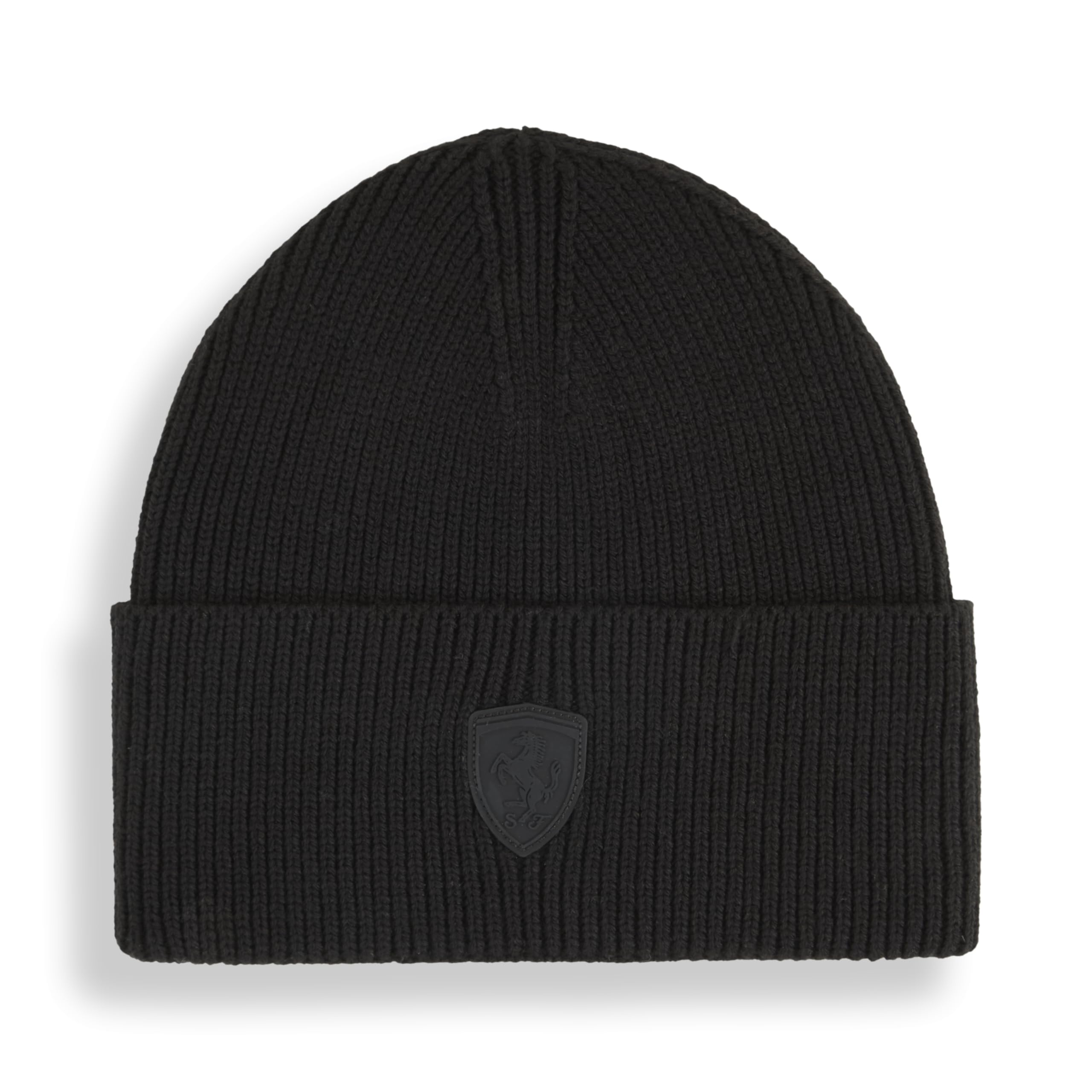 Puma Unisex Black Ah25 Standard Scuderia Ferrari Race Pro Mid Crown Beanie,