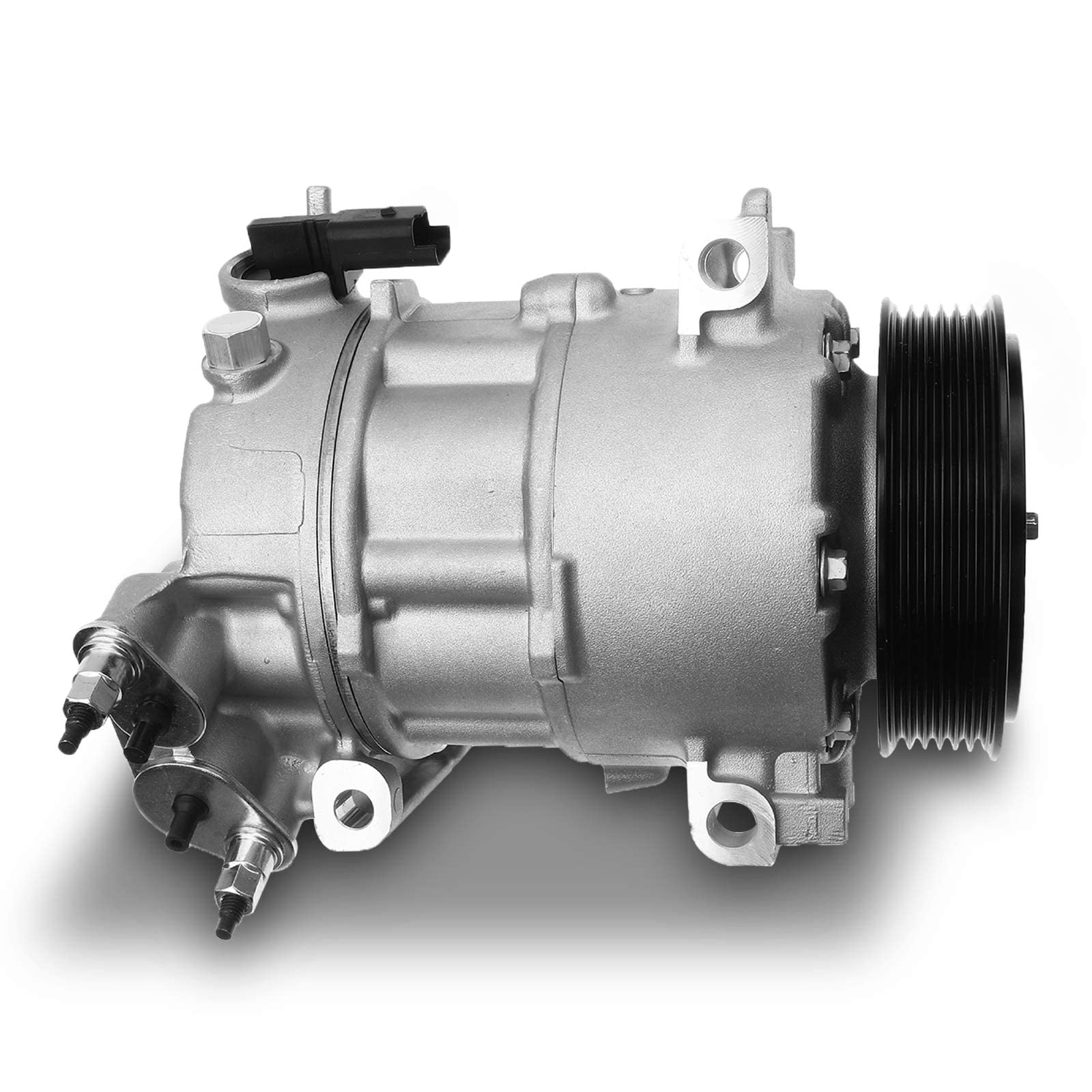 Frankberg Compressore dell'aria condizionata con frizione Compatibile con C3 Aircross II 2C 2R C4 Cactus Berlingo EC ER 2008 I CU 3008 MPV 0U 5008 0E 0U 9675655880, compreso l'olio preconfezionato