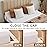 Bedluxe King Wedge Pillow Headboard, Bed Wedge Pillow for Headboard, Bed Gap Filler King - Fill The Gap (0-7)(Air-Layer White, 76x10x6)