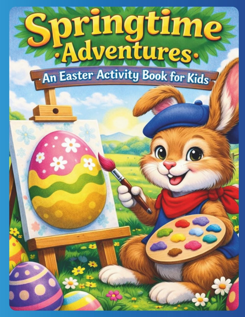 “Springtime Adventures: An Easter Activity Book for Kids”