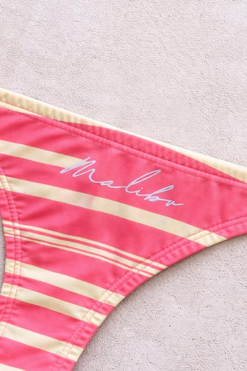 JJ Malibu Men's Stretchy Elastic Breathable Bikini Underwear Brief Thong with Special Pouch Design