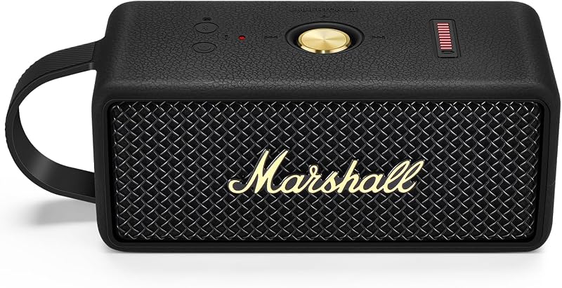 Silicone Cover Case for Marshall Emberton III Portable Bluetooth Speaker,for Marshall Emberton 3rd Travel Protective Skin Shell Carrying Bag Accessories(Black Case) | Travel Protective Case Carrying Bag Skin Accessories for Marshall Emberton 3rd Portable Bluetooth Speaker, Outdoor Protection