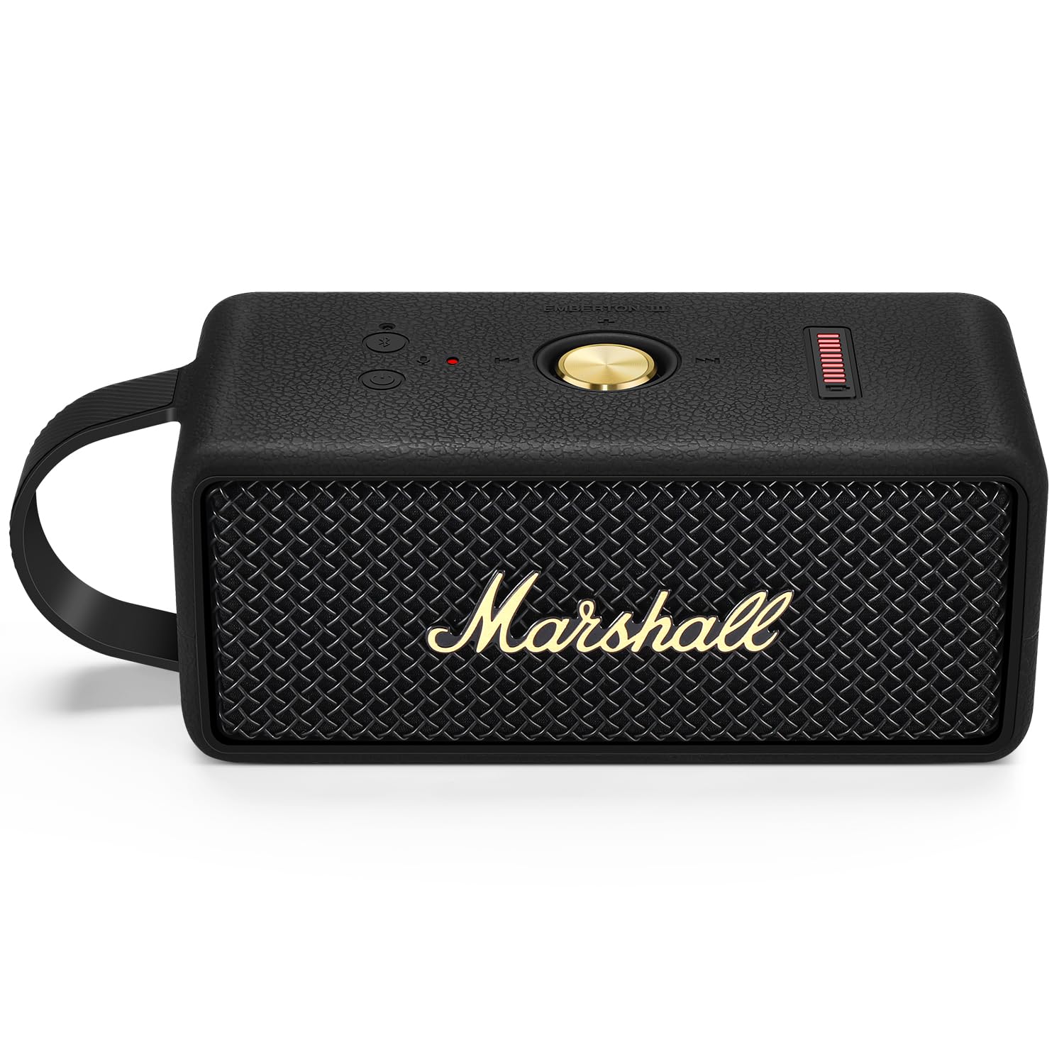 Amazon.com: Marshall EMBERTON III 便攜式藍牙音箱矽膠保護套,柔軟的