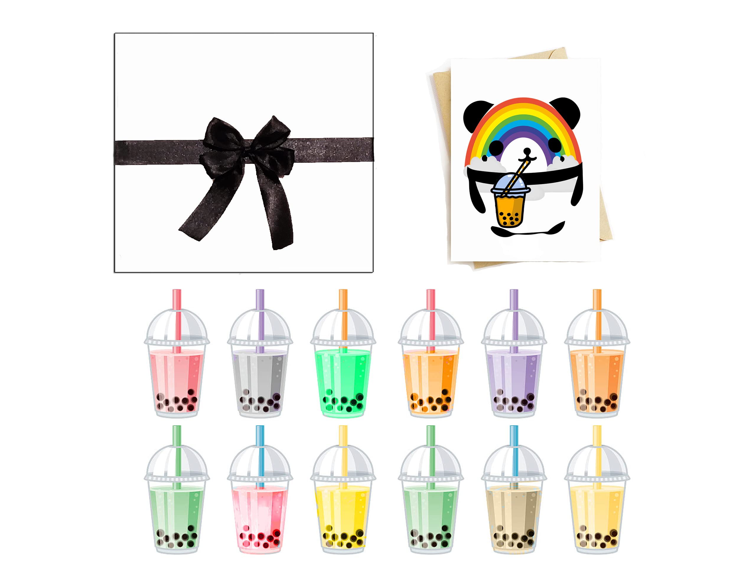 Buy Bubble Tea Kit Gift Set 12x Fruit & Milk Tea Flavours Included