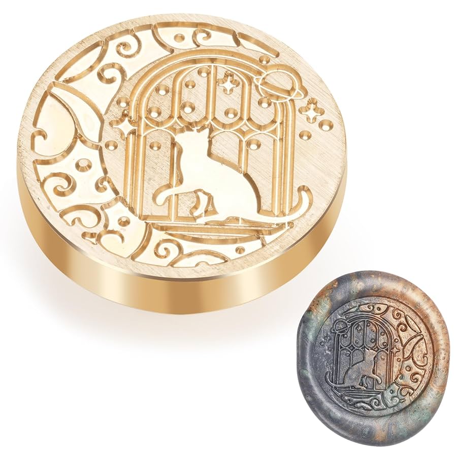 ˚シーリングワックスシール ✩.*˚ 封蝋ステッカー キャット ねこ 159 シーリングワックスシール ✩.*˚ 封蝋ステッカー キャット ねこ 159