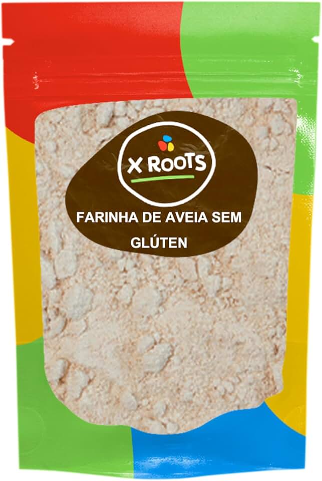 Farinha de Aveia SEM GLÚTEN Saborosa 1kg - X Roots