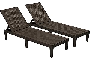 Devoko Chaise Lounge for Timeless Outdoor Comfort