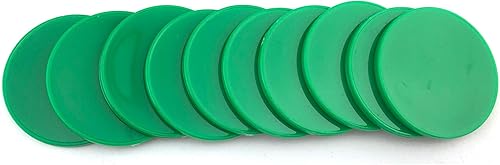 Vista 42 de Smartdealspro Juego de 100 fichas de póquer opacas de 1 1/2 pulgadas de plástico, contadores de aprendizaje, fichas de juego con caja de Naranja