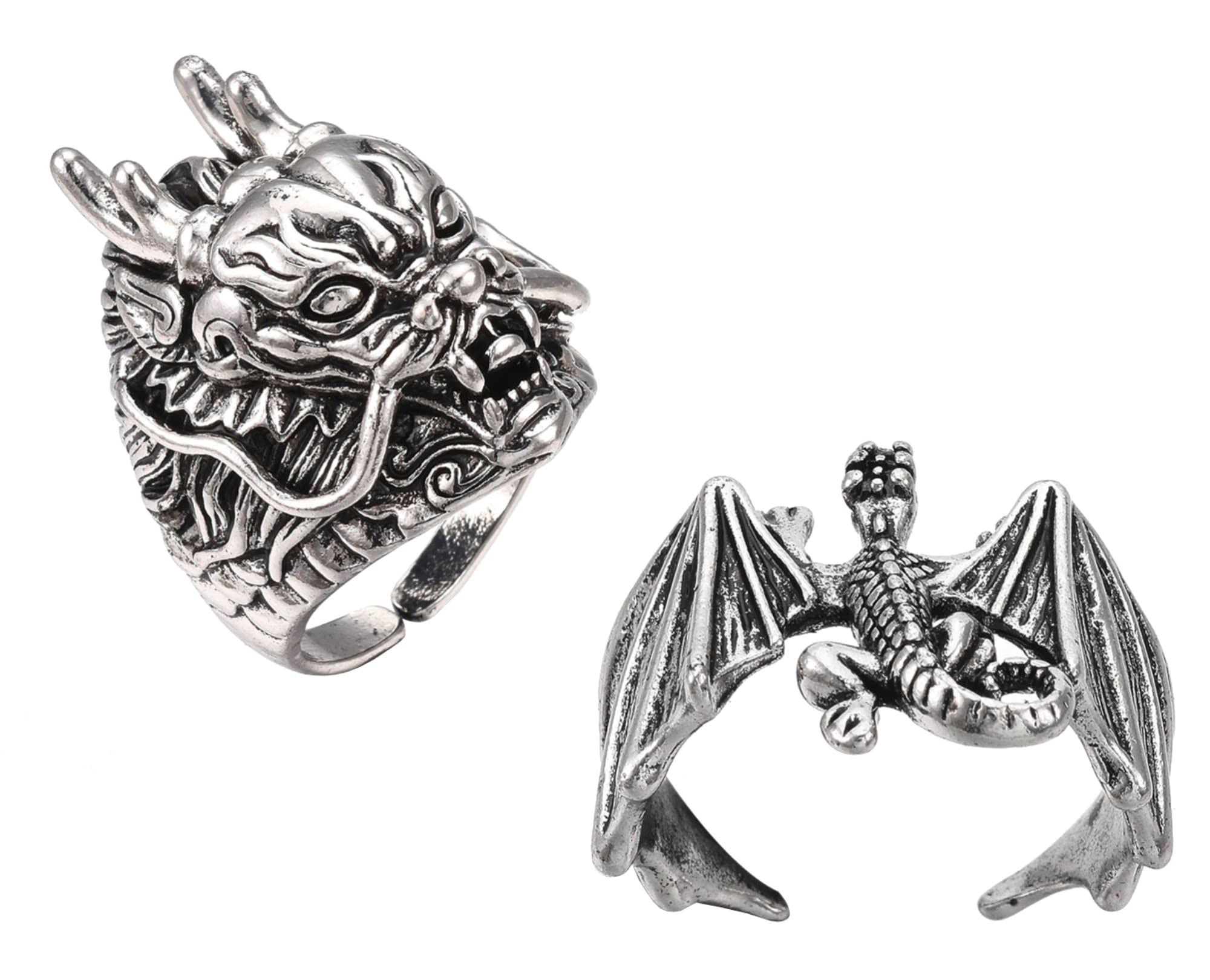 See full amazon price history chart for Via Mazzini Alloy Punk Bikers Ring Pack For Men And Boys Adjustable (Ring0720) Set Of 2 Pcs Rings Via Mazzini Alloy Punk Bikers Ring Pack For Men And Boys Adjustable (Ring0720) Set Of 2 Pcs Rings (B0BBFX82T4) Amazon Price History, Amazon Price Tracker